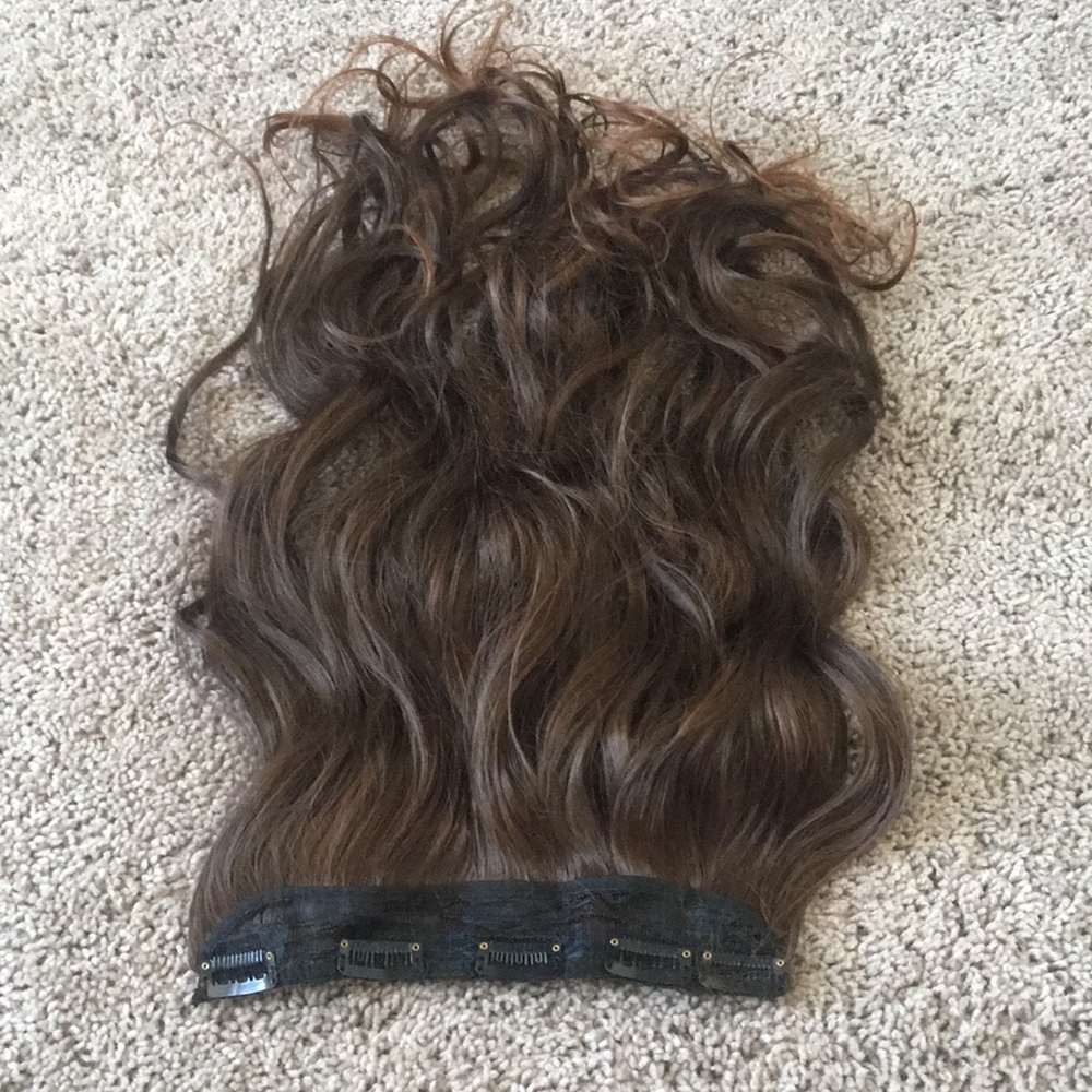 Dark Brown Hair Extension Piece